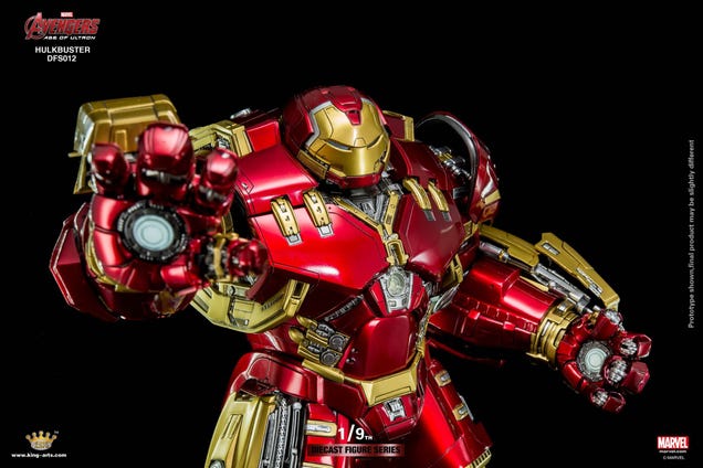 hulkbuster toy with iron man inside