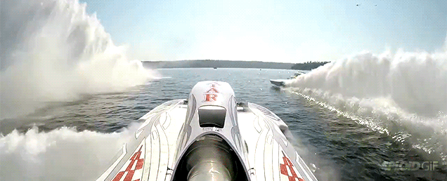 Insane GoPro video of the world's fastest race boats crashing at 200mph
