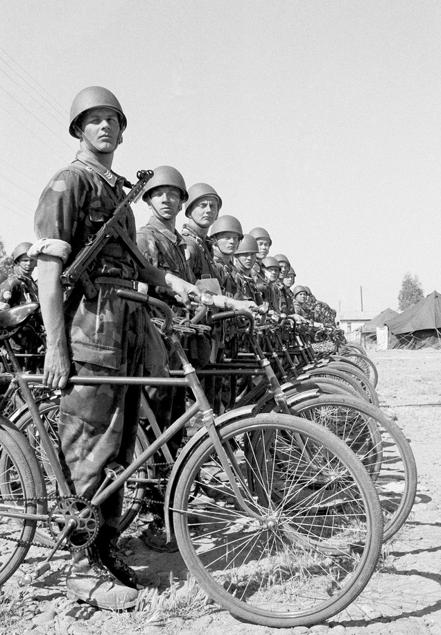 Great Moments In Bicycle-Powered Warfare