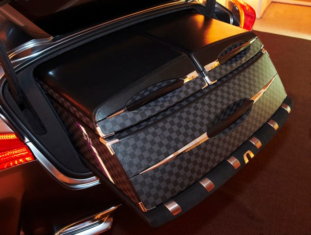 Speculate No More About How Custom Louis Vuitton Bags Fit Into The Infiniti Essence Concept!