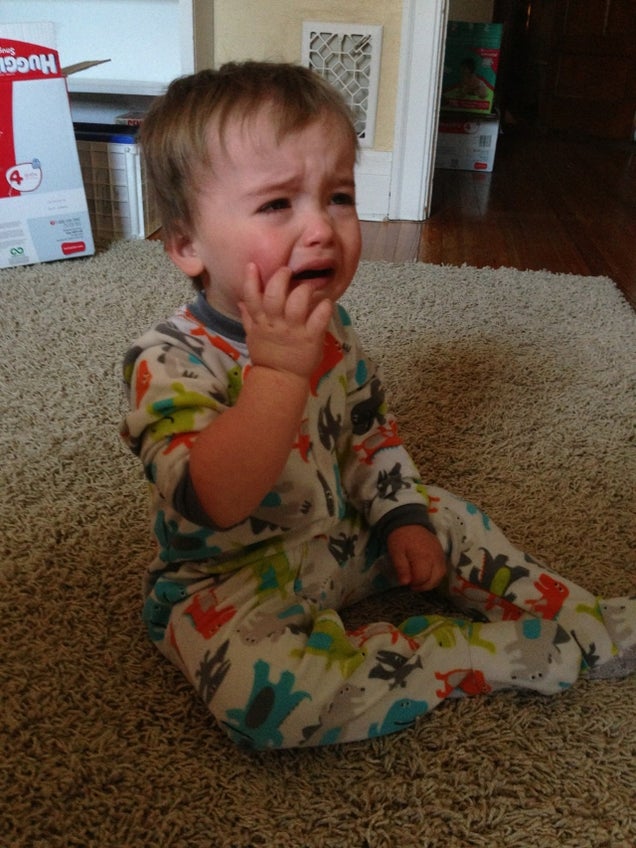 The Many Reasons This Guy's Son Is Crying Are All Guaranteed to Cheer You Up