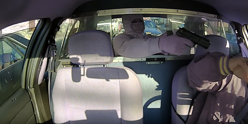 Watch An Incredibly Scary Taxi Robbery End In Sweet, Swift Justice