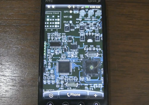 An Android Live Wallpaper That Shows You The Inside Of Your Phone