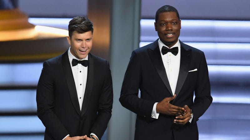 colin jost is heading to wrestlemania, but not before getting