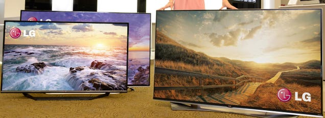 LG's Got a New Fleet of Colorful 4K TVs