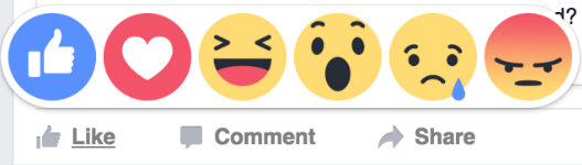 The Six Stages of Facebook Reaction Grief