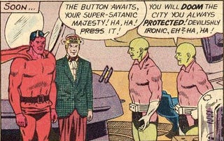 Remember when Superman turned into Satan?