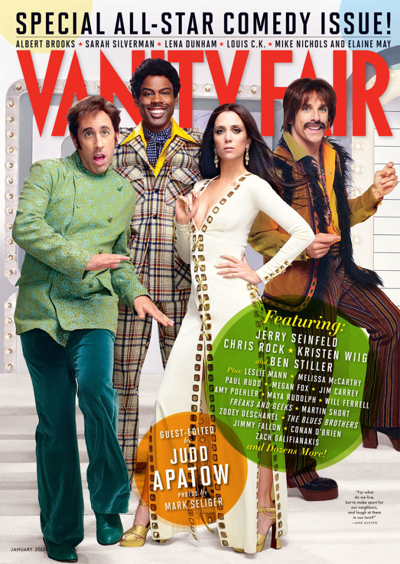 Vanity Fair's Comedy Issue Covers Have Equal Numbers of Men and Women