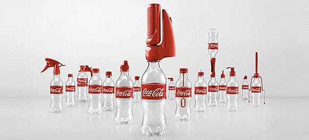 Replacement Caps Upcycle Coke Bottles Into Water Guns and More