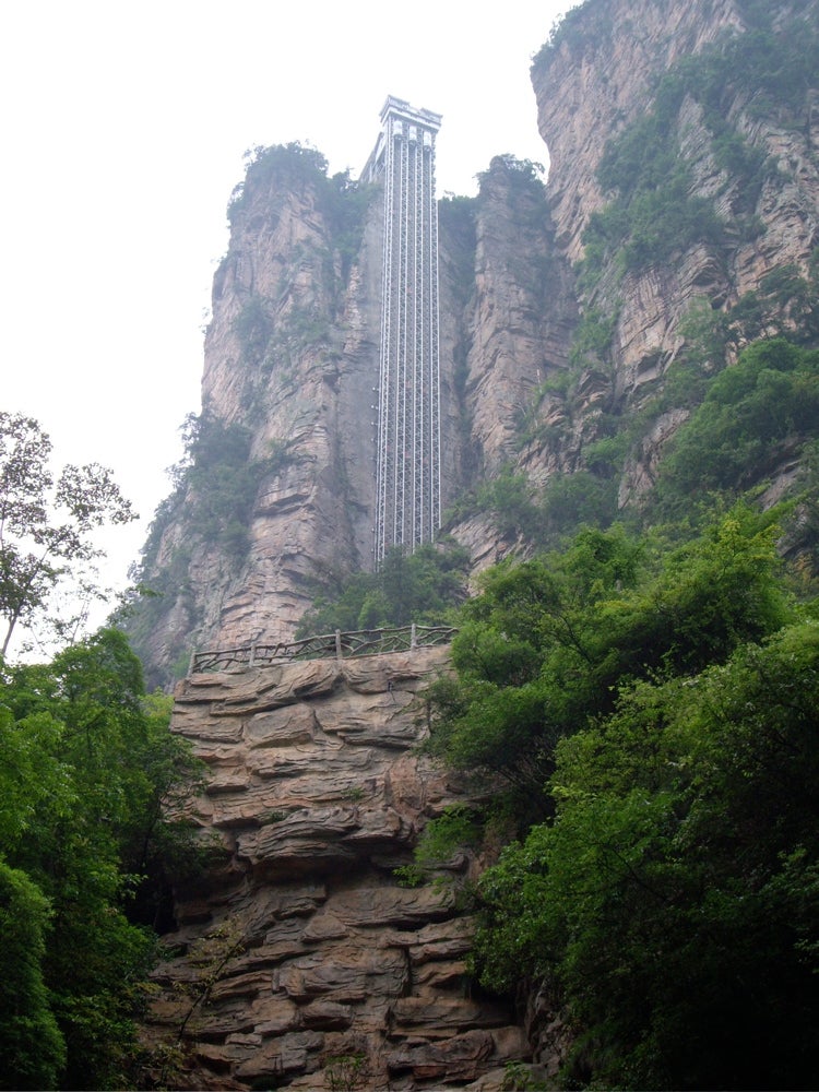 World S Tallest Outdoor Glass Elevator Provides Great