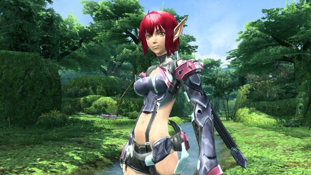 The Difference Between New and Old Phantasy Star? Better Underwear.