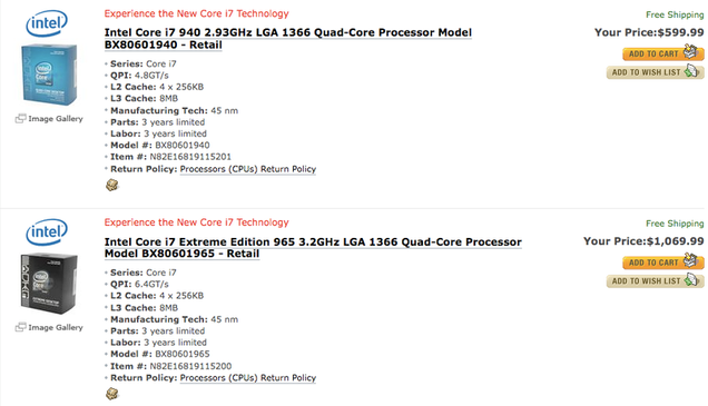 Intel Core i7 Motherboards, Systems On Sale Now (Again)