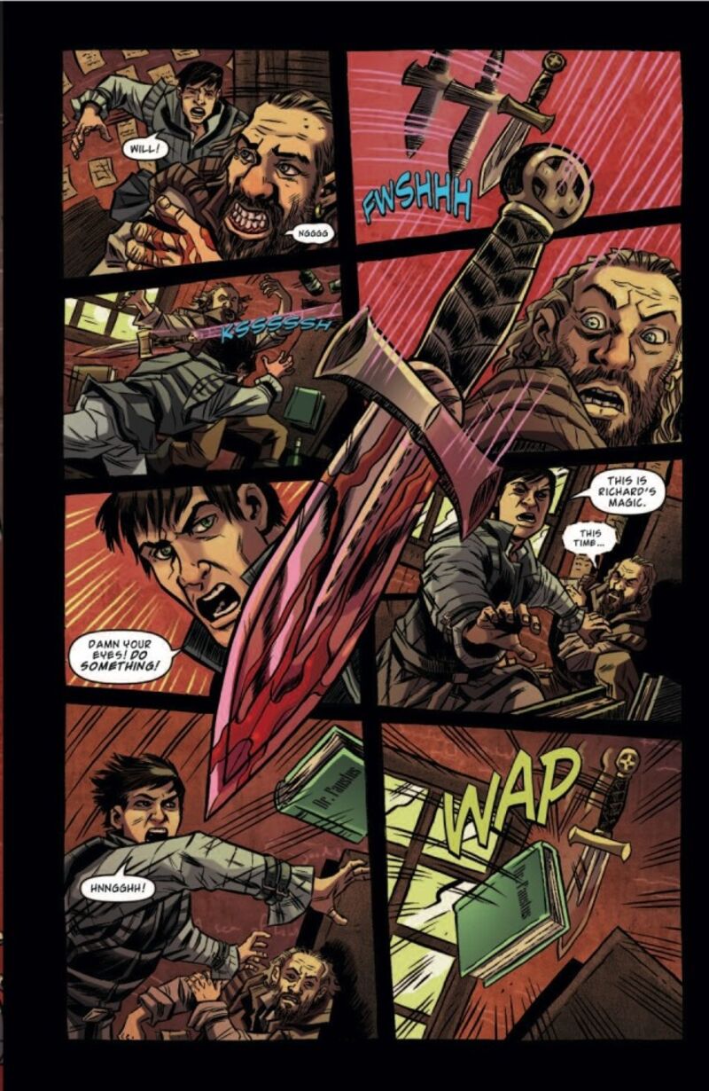 In this sneak peek of Kill Shakespeare, a happy dagger gets overzealous