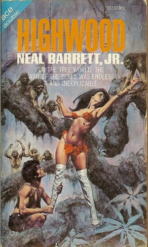 Science fiction book covers that you may need protective gear to look at