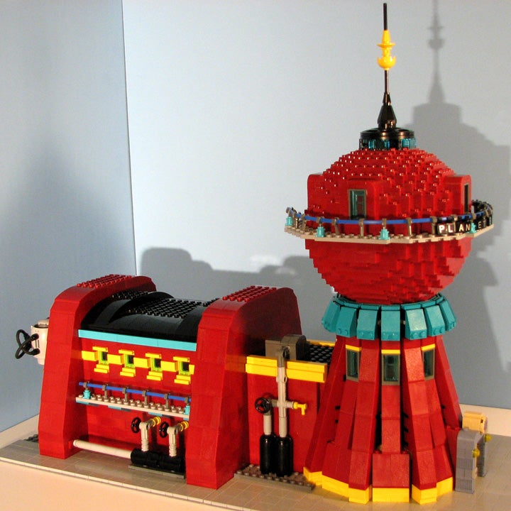 futurama lego ship