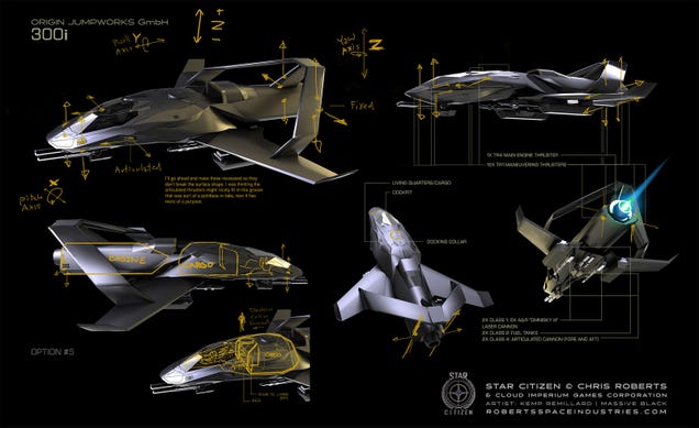 Badass 90's Starfighter Design Lives On With Star Citizen