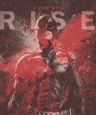 Dark Knight Rises fan art will be the instrument of your jubilation