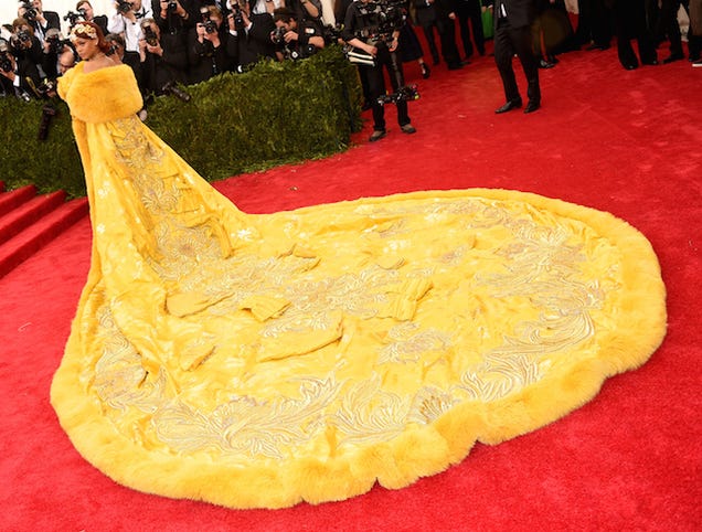 Rihanna is Literally the Belle of the Ball at the Met Gala