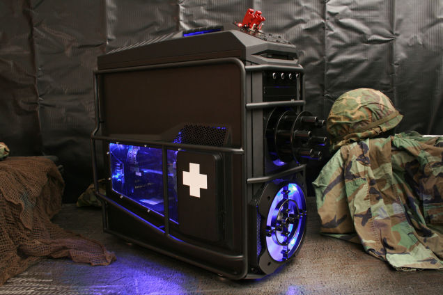 Check Out This Battlefield Case Mod. It Has a Freakin' Chain Gun.