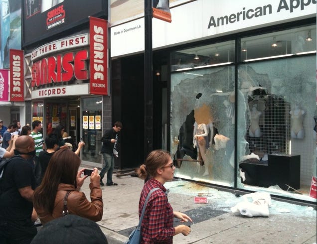 American Apparel, a LA-based fashion retailer, manufacturer and distributor has over 200 retail stores in 18 countries and is still growing