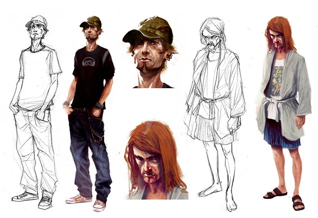 Bikini Cowgirls, Heavy Rain and British Zombies Lead This Concept Art Parade