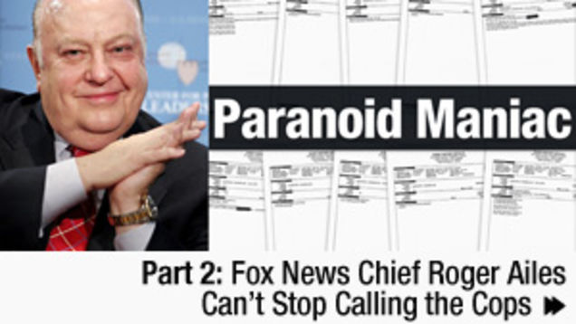 Roger Ailes Continues to Ruin His Adopted Home