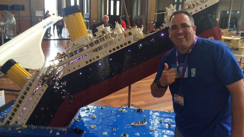 titanic lego titanic