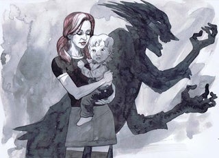 Concept art from the Sandman movie that never was