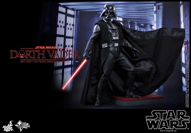 The Definitive Darth Vader Figure Even Has His Iconic Breathing Sounds