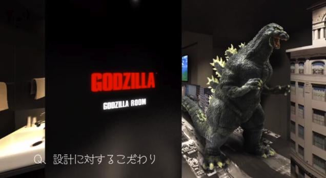 Godzilla Hotel Opening in Japan