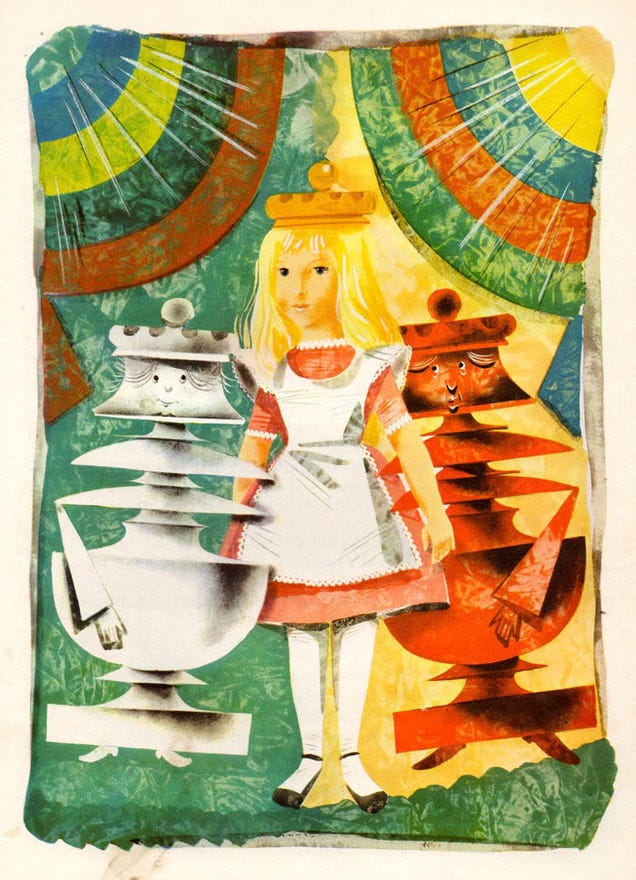 Astonishingly Lovely Illustrations from the 1949 Alice in Wonderland Edition