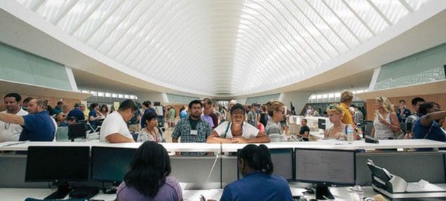 You Won't Be Able to Find a Book in This Beautiful New Library