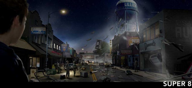 An astounding collection of Super 8 concept art for the Spielberg fetishist