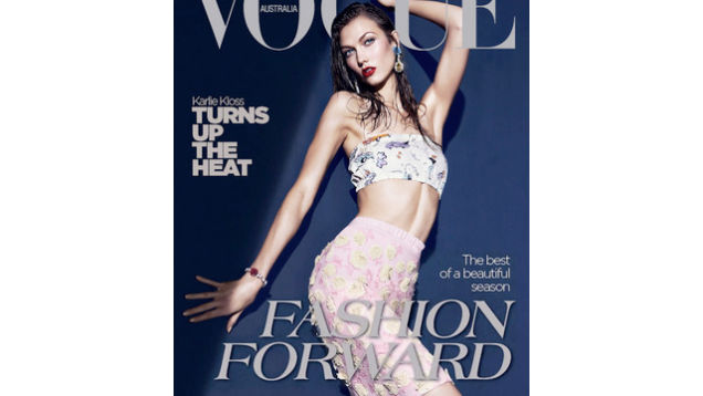 A Victoria's Secret Model With and Without Photoshop