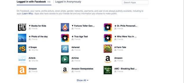 Facebook's Revamped App Settings Page Makes It Easy To Unhook Apps