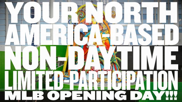 Deadspin Does Opening Day*