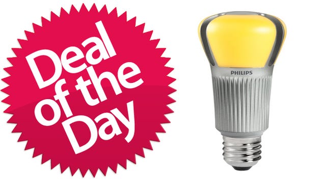 This Philips AmbientLED Bulb Is Your Never-Worry-About-A-Bulb-Again Deal of the Day