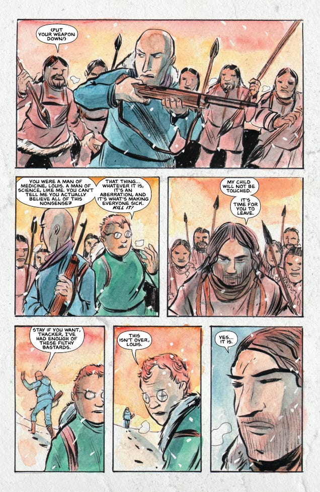 Read an exclusive sneak peek of Vertigo's post-apocalyptic manimal comic, Sweet Tooth!