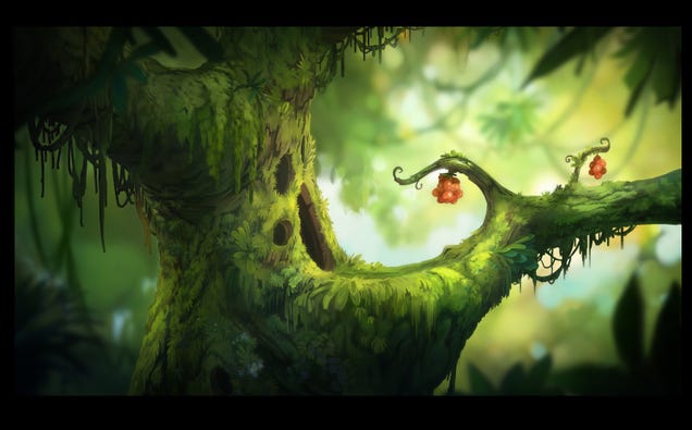 Drown Your Eyeballs in Rayman: Origins' Gorgeous Concept Art