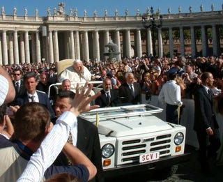 The Evolution Of The Popemobile