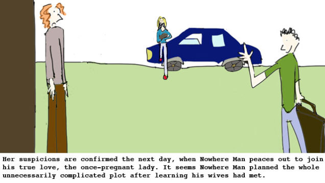 Lifetime Movie Cartoon: The Wives He Forgot