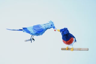 These lovely paper birds will make you feel at peace with the world