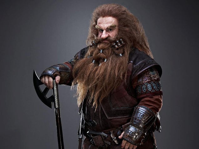Hobbit headshots show off the many braided beards of Middle Earth's dwarves