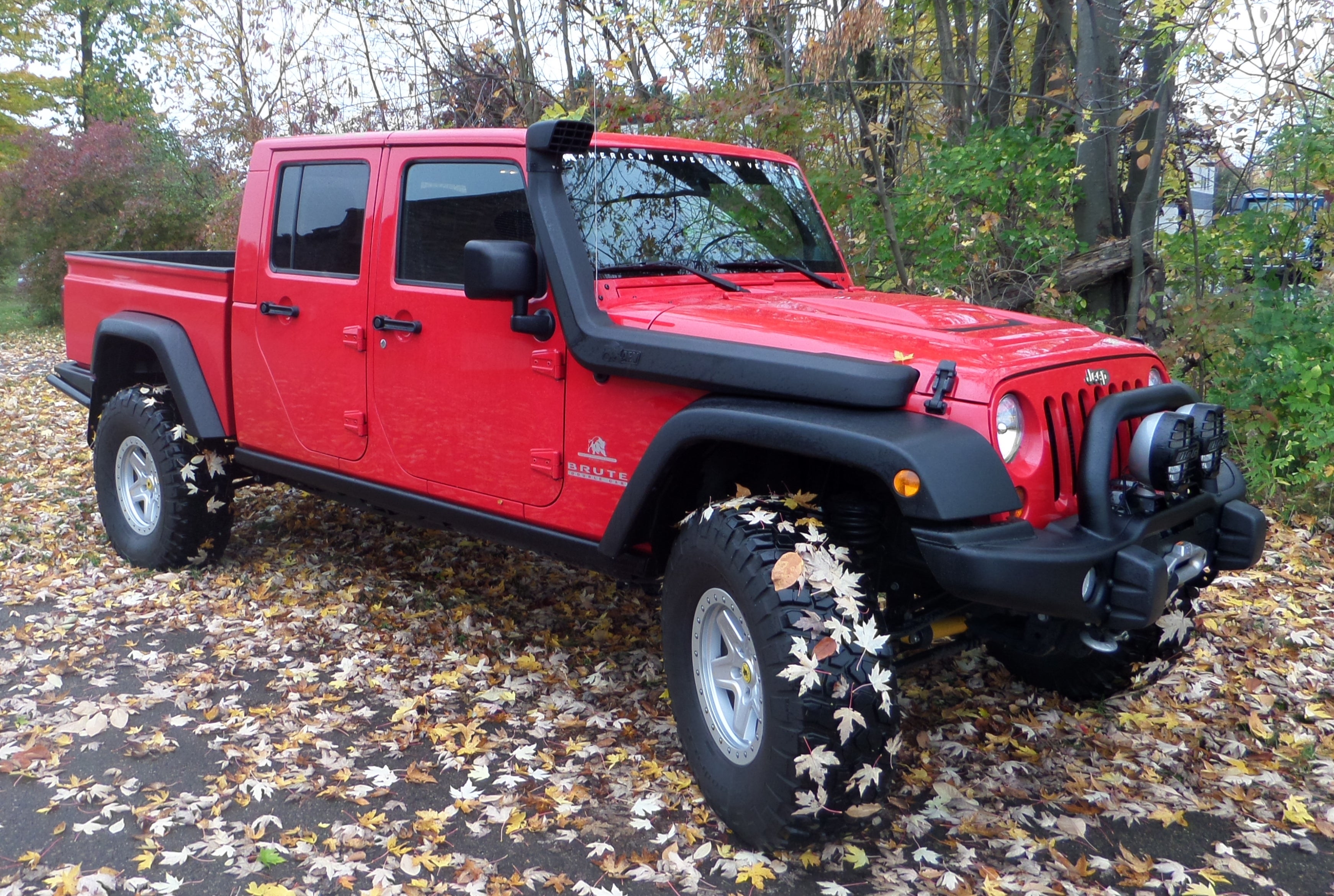 The Aev Brute Double Cab Is The Jeep Pickup You Always Wanted