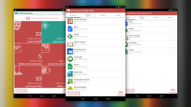 MyPermissions Shows You Which Apps are Accessing Your Data