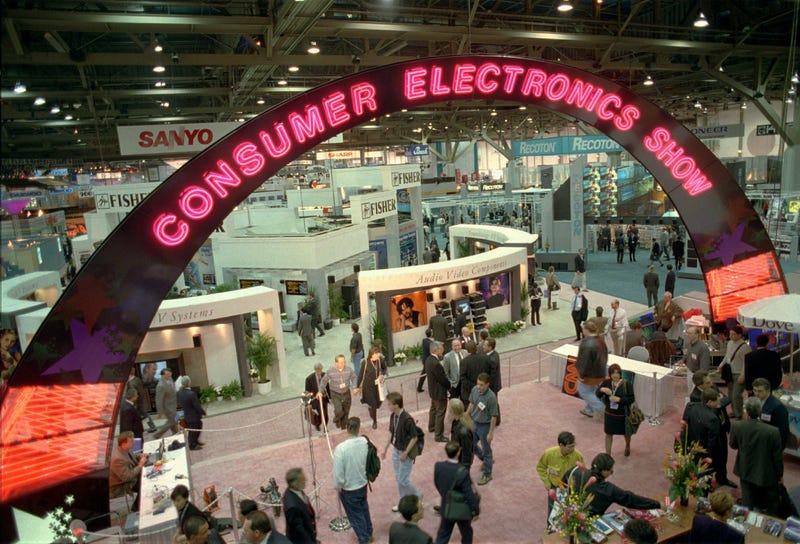 Check Out What CES (Consumer Electronics Show) Looked Like  on 1/9/1997 