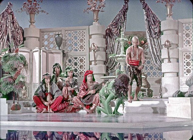 Rare Star Trek photos show green Orion slavegirls like you've never seen them