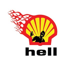 Logos redesigned for the impending zombie apocalypse