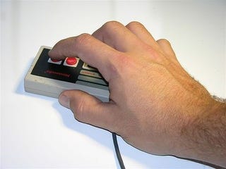 The NES Controller Optical Mouse