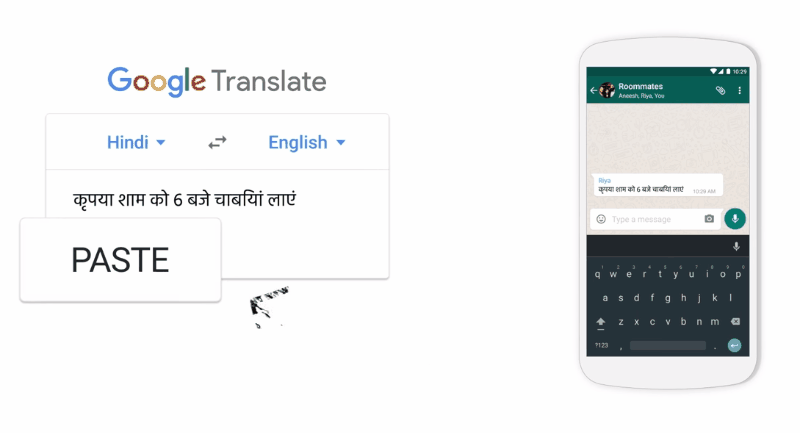  Google translate can  now translate text into any application & #  XF3; n in Android 